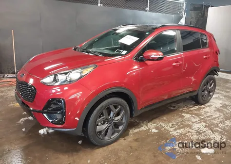2022 Kia Sportage Nightfall Edition из США, поврежденный, VIN KNDP6CACXN7955698